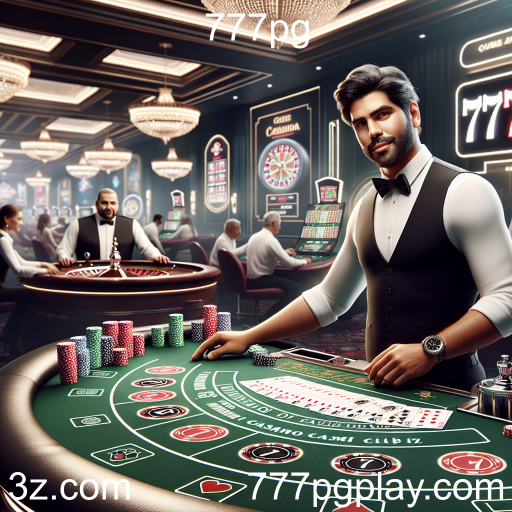 A Magia do Cassino Ao Vivo no 777pg